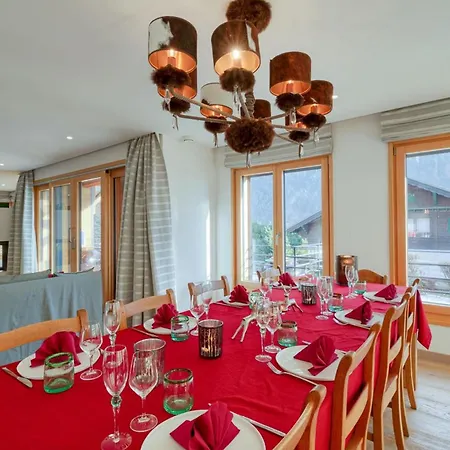 Luxury Sleeps 10 Mont Blanc View Hammam * Chamonix