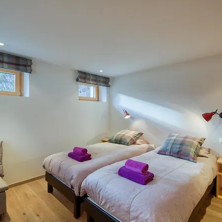 Domek alpejski Luxury Sleeps 10 Mont Blanc View Hammam