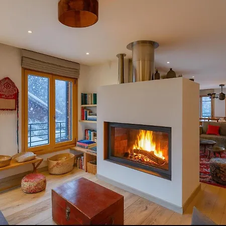Luxury Sleeps 10 Mont Blanc View Hammam