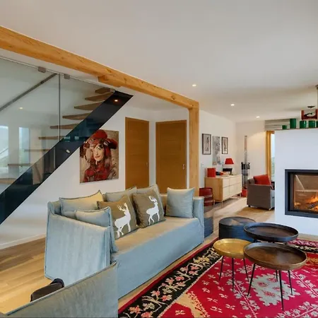 Luxury Sleeps 10 Mont Blanc View Hammam * Chamonix