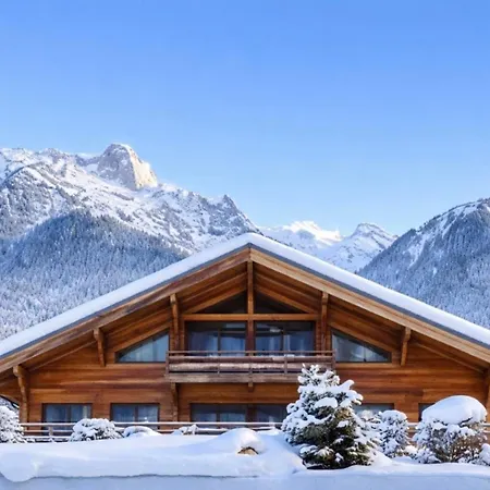 Domek alpejski Luxury Sleeps 10 Mont Blanc View Hammam Chamonix