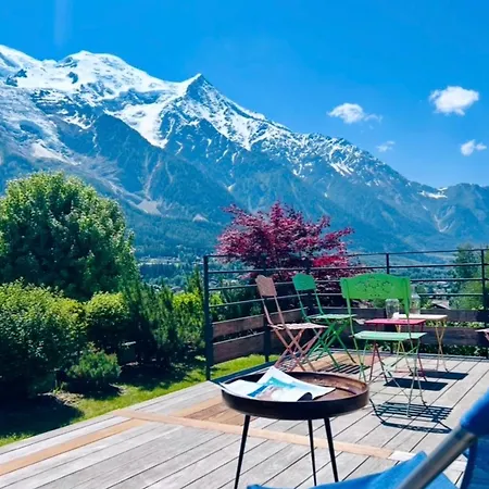 Luxury Sleeps 10 Mont Blanc View Hammam * Chamonix