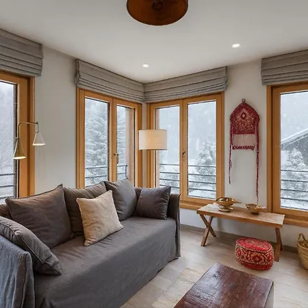 Luxury Sleeps 10 Mont Blanc View Hammam Domek alpejski *