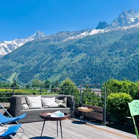 Domek alpejski Luxury Sleeps 10 Mont Blanc View Hammam *