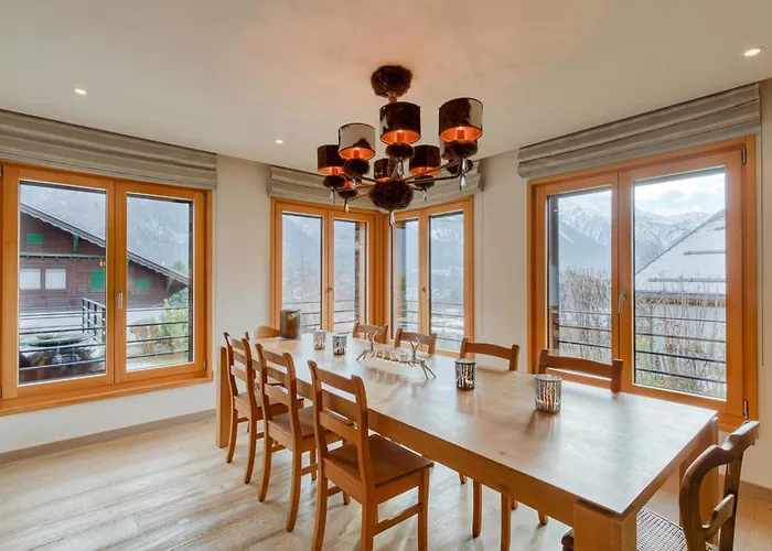 Mont Blanc Hammam 10 Pers Nearby Domek alpejski *