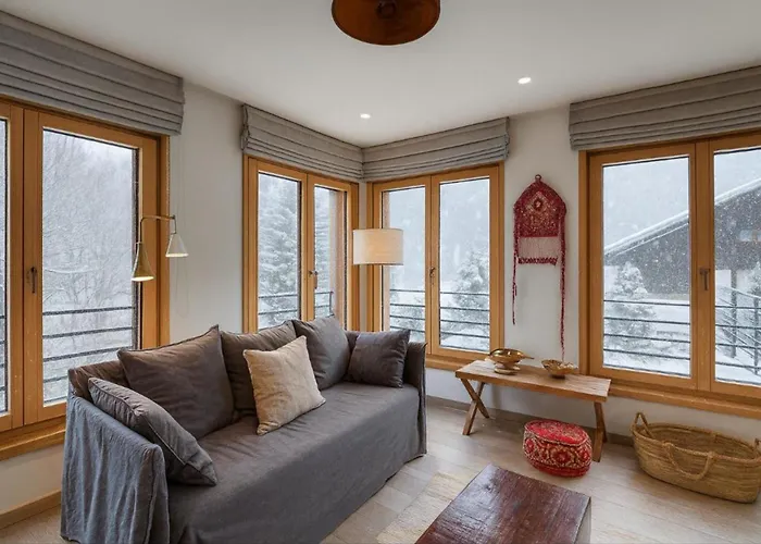 Domek alpejski Mont Blanc Hammam 10 Pers Nearby *